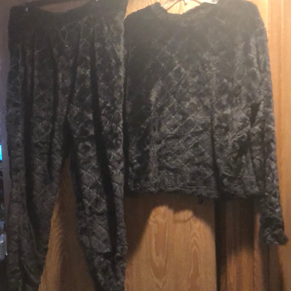 Black Pants suit